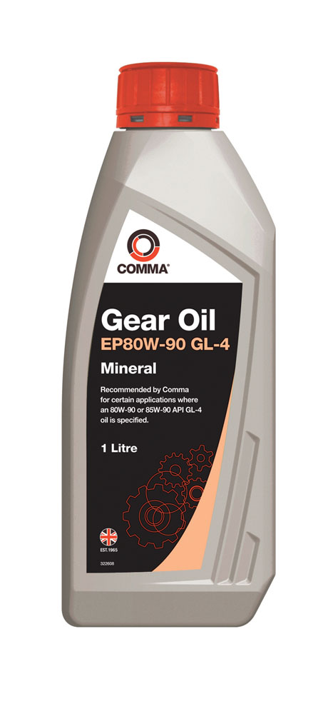Трасмісійне мастило Comma GEAR OIL EP80/90 GL4 1л